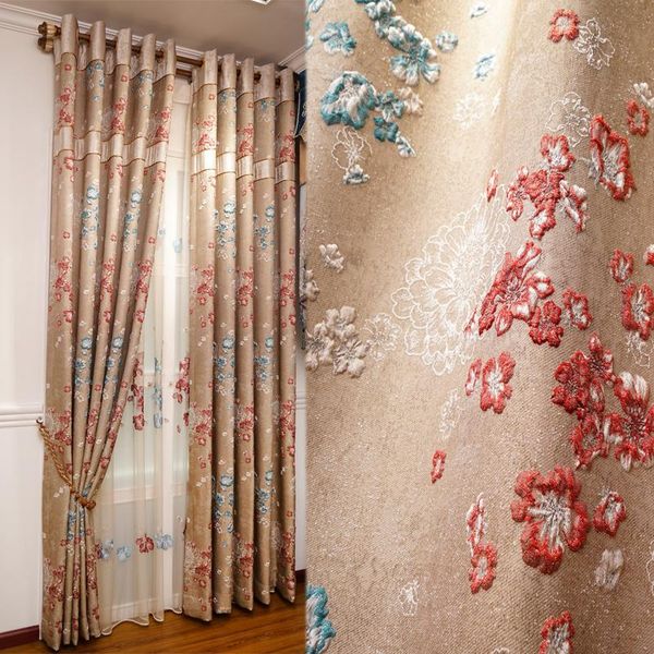 curtain & drapes europe 3d jacquard embossed blackout bedroom floor curtains classic brown for the living room apartment
curtain & drapes europe 3d jacquard embossed blackout bedroom floor curtains classic brown for the living room apartment