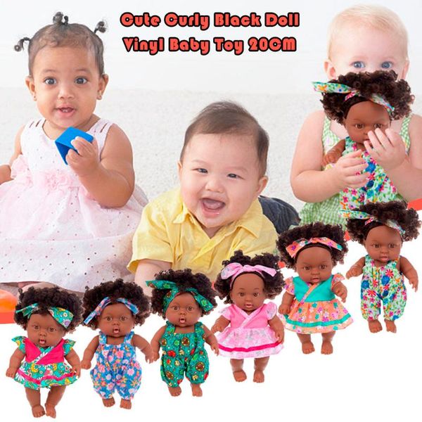 decorative objects & figurines black african baby girl cute curly toy miniatures christmas gift for explosive hairstyle doll children
decorative objects & figurines black african baby girl cute curly toy miniatures christmas gift for explosive hairstyle doll children
