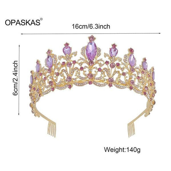 hair clips & barrettes rhinestones crown headband purple crystal retro bridal hoop with comb glittery headdress accessories for women vl, Golden;silver
hair clips & barrettes rhinestones crown headband purple crystal retro bridal hoop with comb glittery headdress accessories for women vl, Golden;silver