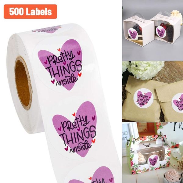 gift wrap 1.5 inch pretty things inside stickers round heart thank you thanks for shopping small shop handmade waterproof labels
gift wrap 1.5 inch pretty things inside stickers round heart thank you thanks for shopping small shop handmade waterproof labels