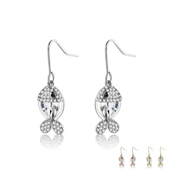 dangle & chandelier zemior real 925 sterling silver for women jewelry sparkling fish animal drop earrings clear zircon gold color cute earri
dangle & chandelier zemior real 925 sterling silver for women jewelry sparkling fish animal drop earrings clear zircon gold color cute earri