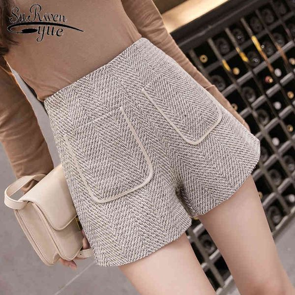 wide-legged trousers pantalones mujer cintura alta office women plaid pocket autumn winter wool 7405 50 210427, White;black
wide-legged trousers pantalones mujer cintura alta office women plaid pocket autumn winter wool 7405 50 210427, White;black