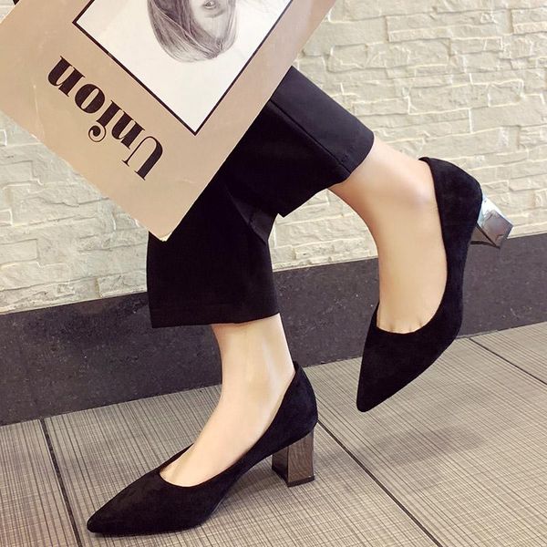dress shoes women high heels pumps boat shoe woman designer pointed toe square heel ladies zapatos mujer n7027, Black
dress shoes women high heels pumps boat shoe woman designer pointed toe square heel ladies zapatos mujer n7027, Black