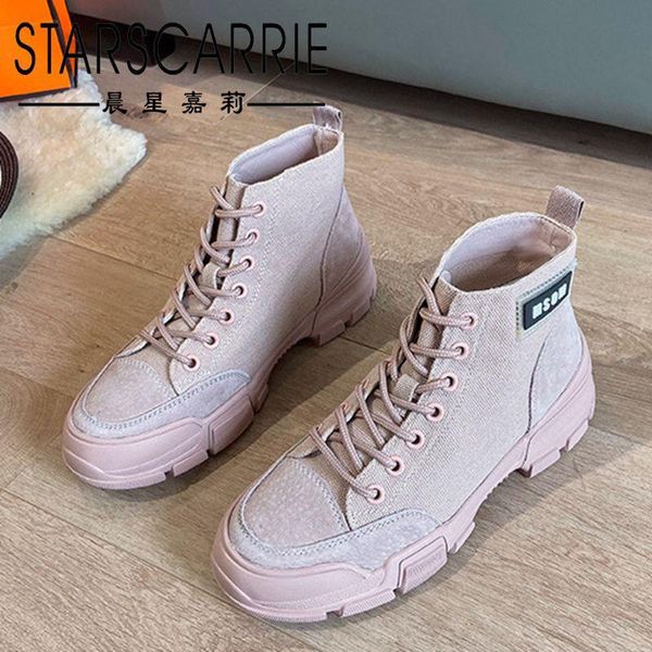 boots 2021 spring and autumn riding short female british style mid-tube breathable thick-soled canvas student tooling, Black
boots 2021 spring and autumn riding short female british style mid-tube breathable thick-soled canvas student tooling, Black
