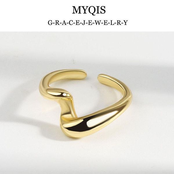 wedding rings myqis vintage wave finger ring for women girl 2021 trend aesthatic metallic adjustable open jewelry ringen, Slivery;golden
wedding rings myqis vintage wave finger ring for women girl 2021 trend aesthatic metallic adjustable open jewelry ringen, Slivery;golden