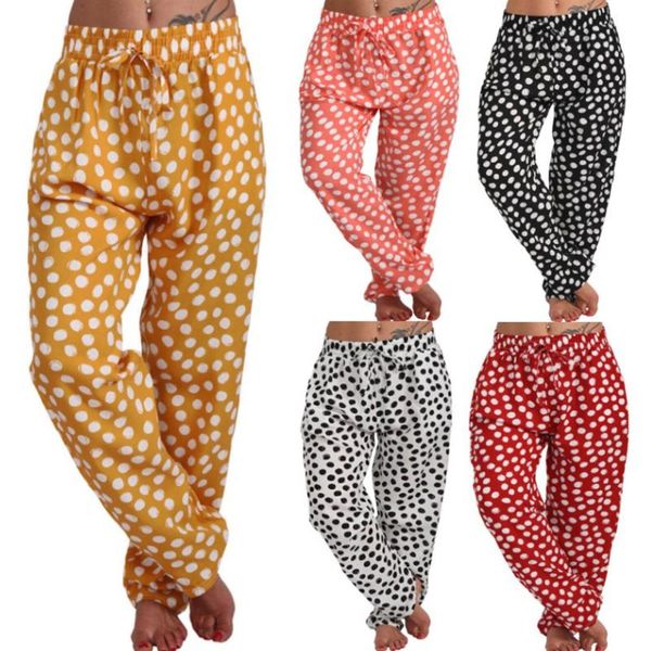 women's pants & capris dot printing women casual plus size trousers elastic waist drawstring loose long wide leg baggy boho, Black;white
women's pants & capris dot printing women casual plus size trousers elastic waist drawstring loose long wide leg baggy boho, Black;white