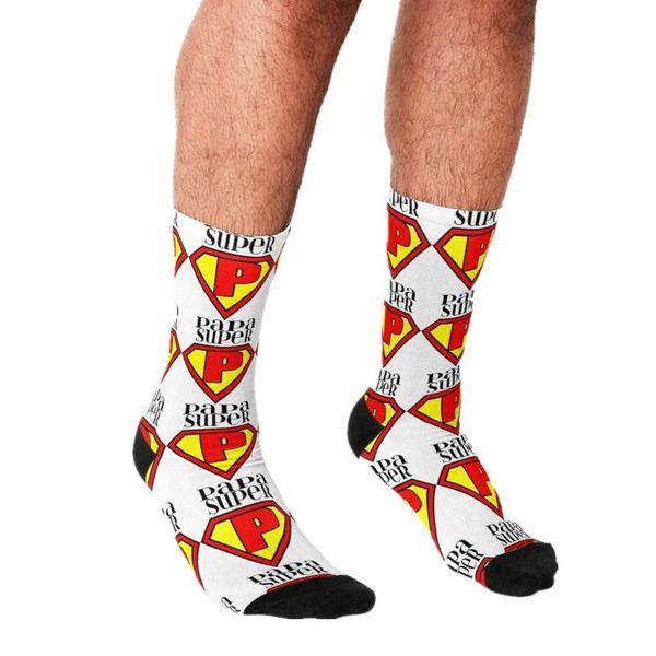 men's socks 2021 funny father's day super papa printed rock hip hop men happy boys street style crazy for, Black
men's socks 2021 funny father's day super papa printed rock hip hop men happy boys street style crazy for, Black