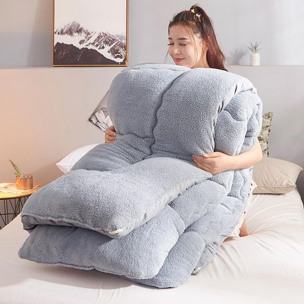 comforters & sets cf2 220*240cm thick warm single double/super king size winter very 100% lamb cashmere quilt duvets
comforters & sets cf2 220*240cm thick warm single double/super king size winter very 100% lamb cashmere quilt duvets