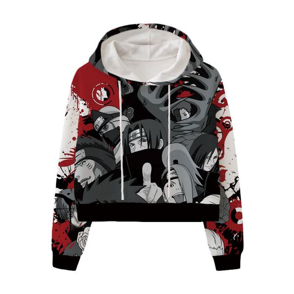 cartoon print street trendsetter loose fitting sweater hip hop round neck women's short sweater, Black
cartoon print street trendsetter loose fitting sweater hip hop round neck women's short sweater, Black