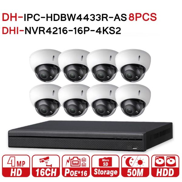 security cctv camera kit 16poe 4k nvr4216-16p-4ks2 8pcs ip ipc-hdbw4433r-as p2p surveillance system easily install systems
security cctv camera kit 16poe 4k nvr4216-16p-4ks2 8pcs ip ipc-hdbw4433r-as p2p surveillance system easily install systems