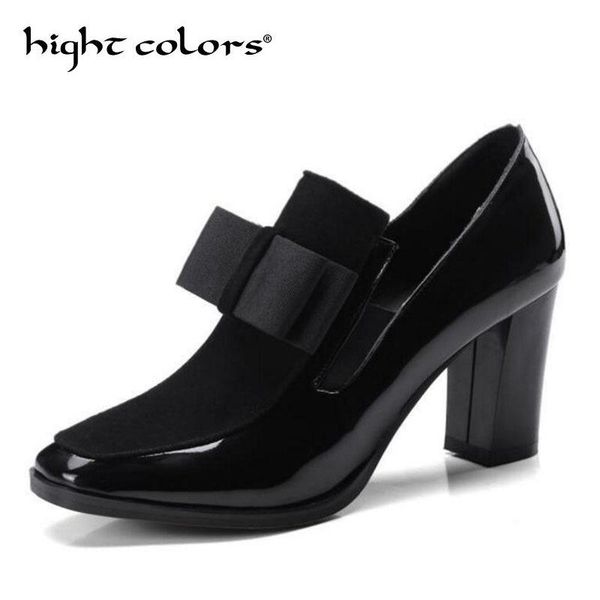 dress shoes 2021 women's pumps genuine leather fashion high square heel pointed toe party spring handmade shallow a820, Black
dress shoes 2021 women's pumps genuine leather fashion high square heel pointed toe party spring handmade shallow a820, Black