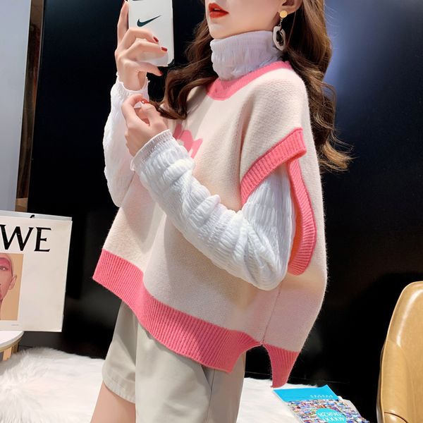 knits lazy oaf sweater crop fashion letter jacquard knitted women spring autumn sweet short vest, White
knits lazy oaf sweater crop fashion letter jacquard knitted women spring autumn sweet short vest, White