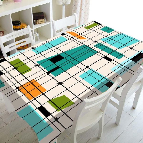 table cloth vintage retro grids starbursts geometric art cover mid century modern print tablecloth tv dining kitchen decor
table cloth vintage retro grids starbursts geometric art cover mid century modern print tablecloth tv dining kitchen decor