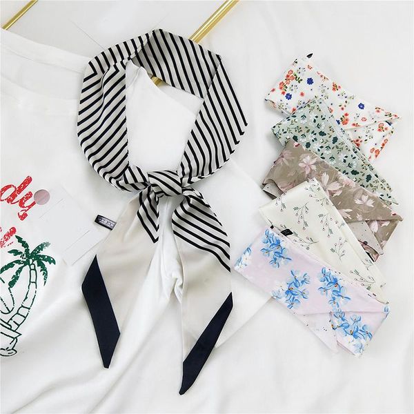 scarves 2021 thin narrow skinny silk scarf women ladies spring summer striped small headscarf handle, Blue;gray
scarves 2021 thin narrow skinny silk scarf women ladies spring summer striped small headscarf handle, Blue;gray