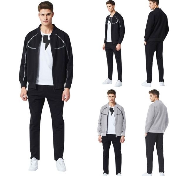 men's silk cotton set spring autumn men sportswear 2 piece sport suit jacket+pant sweatsuit clothing basketball tracksuit gym, White;black
men's silk cotton set spring autumn men sportswear 2 piece sport suit jacket+pant sweatsuit clothing basketball tracksuit gym, White;black