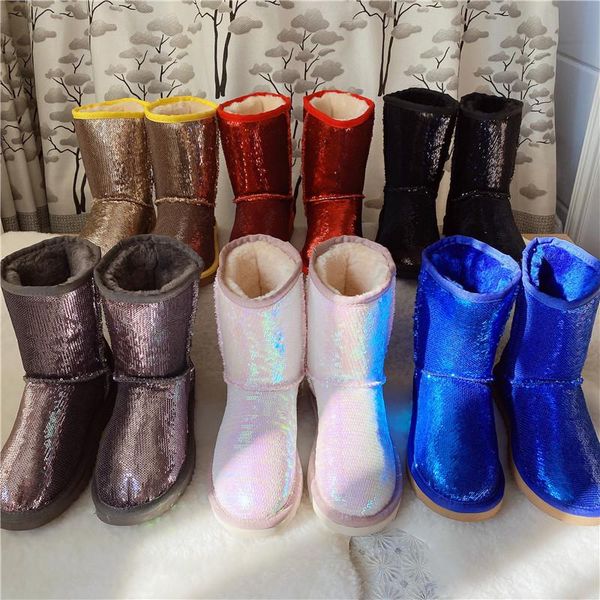 boots style women glitter shiny snow with sequins winter lady female waterproof shoes faux fur, Black
boots style women glitter shiny snow with sequins winter lady female waterproof shoes faux fur, Black