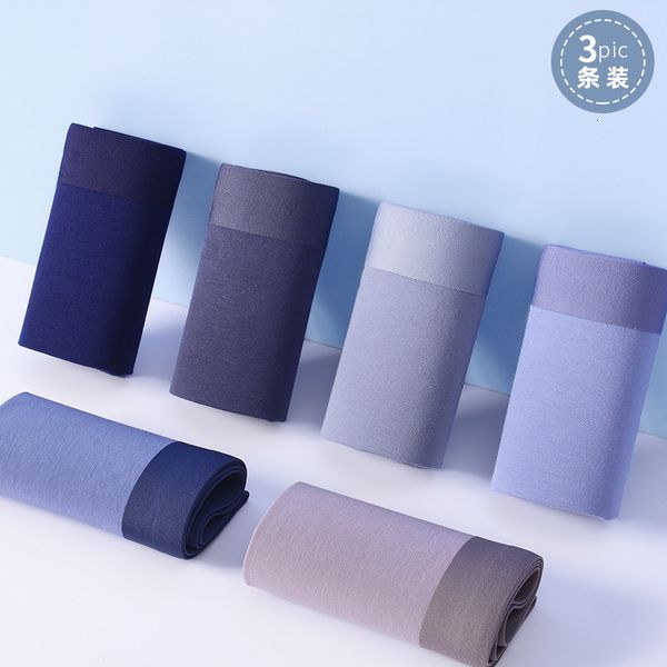 3 pack men's underwear solid color 60 piece sea island cotton traceless light luxury mulberry silk medium waist four legged pants label, Black;white
3 pack men's underwear solid color 60 piece sea island cotton traceless light luxury mulberry silk medium waist four legged pants label, Black;white