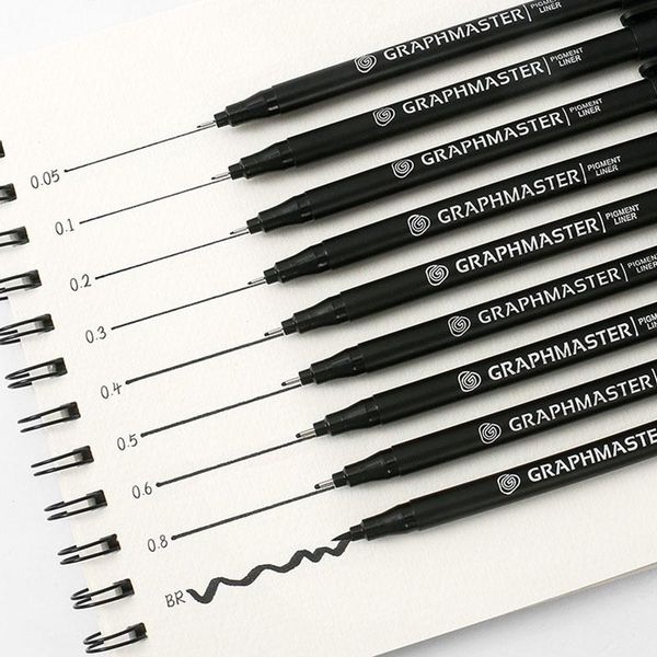gel pens 1-piece pigment liner pigma micron ink marker pen 0.05 0.1 0.2 0.3 0.4 0.5 0.6 0.8 different tip black fineliner sketching
gel pens 1-piece pigment liner pigma micron ink marker pen 0.05 0.1 0.2 0.3 0.4 0.5 0.6 0.8 different tip black fineliner sketching