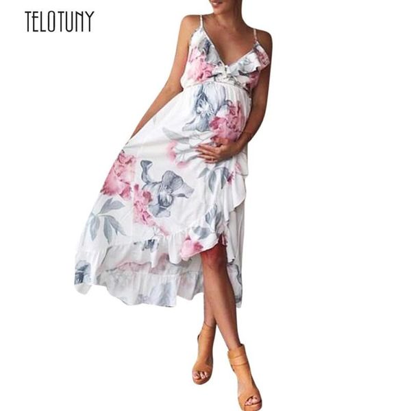 maternity dresses telotuny dress fashion women mother casual floral pregnant for clothes summer, White
maternity dresses telotuny dress fashion women mother casual floral pregnant for clothes summer, White