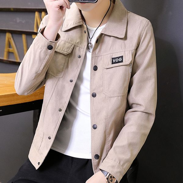 et 2021 spring korean fashion loose sportswear leisure autumn and winter men's coat, Black;brown
et 2021 spring korean fashion loose sportswear leisure autumn and winter men's coat, Black;brown