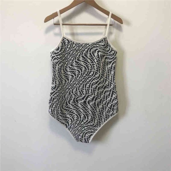 design clothing summer new fashion diagonal irregular letter suspender jumpsuit slim fit sweater, Black
design clothing summer new fashion diagonal irregular letter suspender jumpsuit slim fit sweater, Black