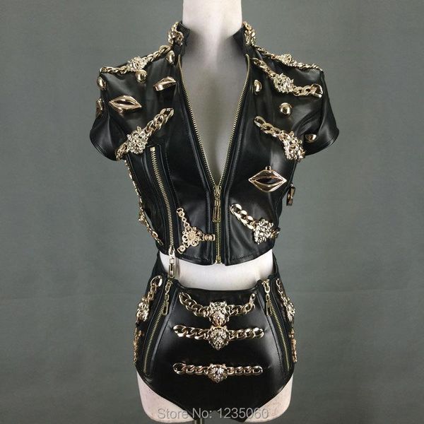 party decoration nightclub bar dj singer stage costume ds jazz dance domineering rave 2 piece suit pole hiphop outfits
party decoration nightclub bar dj singer stage costume ds jazz dance domineering rave 2 piece suit pole hiphop outfits