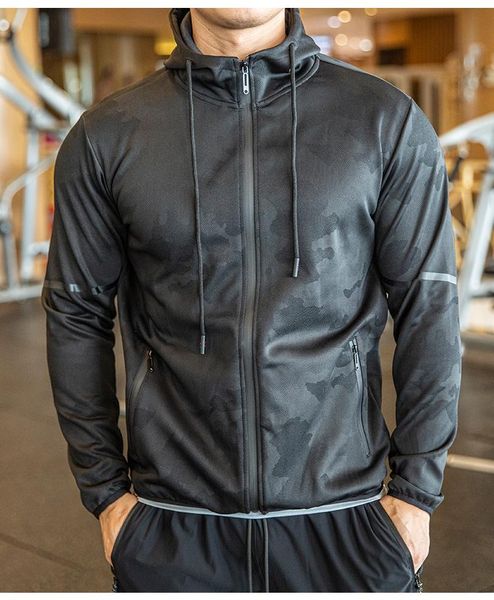 running jackets winter camouflage jacket hooded men sport fitness gym training outdoor climbing hood coat cycling sportswear male, Black;red
running jackets winter camouflage jacket hooded men sport fitness gym training outdoor climbing hood coat cycling sportswear male, Black;red