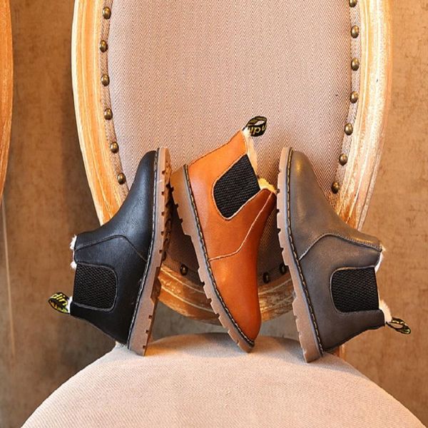 boots lazychild limited autumn and winter big boy short kids shoes boys england leather girls, Black;grey
boots lazychild limited autumn and winter big boy short kids shoes boys england leather girls, Black;grey