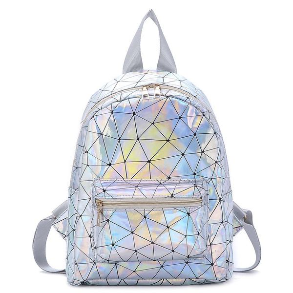 backpack 2021 small women's bag female holographic laser feminina schoolbags fashion mini travel school packs
backpack 2021 small women's bag female holographic laser feminina schoolbags fashion mini travel school packs