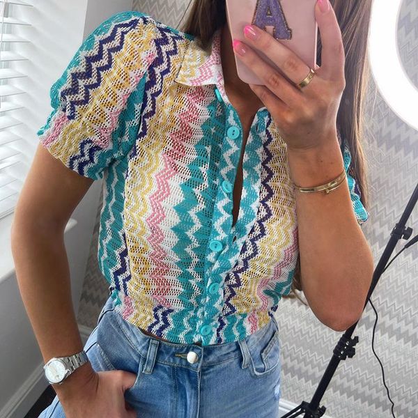 women's knits & tees cp summer turn down collar buttons sweaters women fashion short sleeve sweater elegant panelled female ladies, White
women's knits & tees cp summer turn down collar buttons sweaters women fashion short sleeve sweater elegant panelled female ladies, White