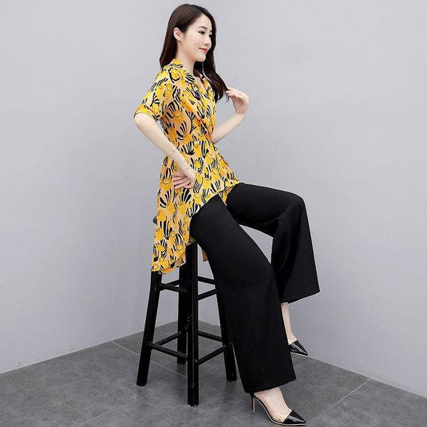 women's tracksuits -5xl summer two piece sets women plus size short sleeve and pants suits casual office elegant 2021, Gray
women's tracksuits -5xl summer two piece sets women plus size short sleeve and pants suits casual office elegant 2021, Gray