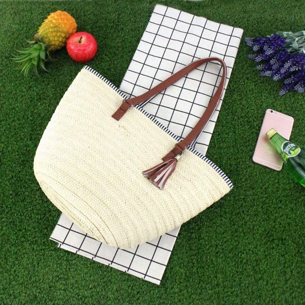 fashion summer beach straw bag handle shoulder women tote with tassels d0ud evening bags
fashion summer beach straw bag handle shoulder women tote with tassels d0ud evening bags