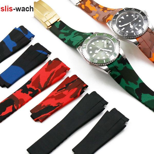 watch bands 21mm accessories band for water ghost strap convex sport waterproof camouflage silicone bracelet, Black;brown
watch bands 21mm accessories band for water ghost strap convex sport waterproof camouflage silicone bracelet, Black;brown