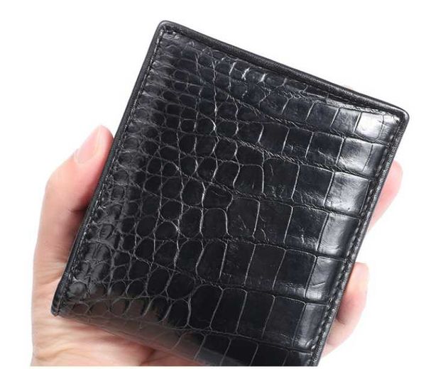 wallets 2021 production genuine crocodile men wallet purse short size bank holder black and brown color, Red;black
wallets 2021 production genuine crocodile men wallet purse short size bank holder black and brown color, Red;black