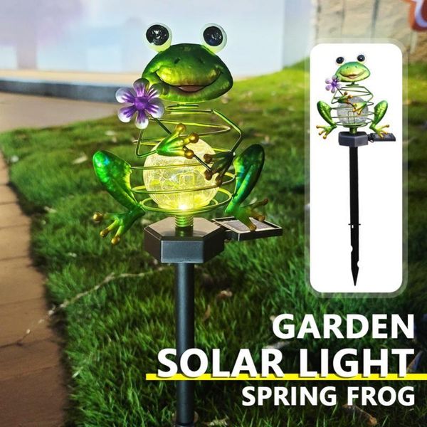 lawn lamps garden spring frog solar lights decoration lamp outdoor yard terraces patio waterproof ground plug light
lawn lamps garden spring frog solar lights decoration lamp outdoor yard terraces patio waterproof ground plug light