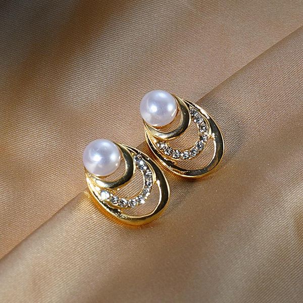 stud s925 needles pearl earrings fashion jewelry wholesale, Golden;silver 
stud s925 needles pearl earrings fashion jewelry wholesale, Golden;silver