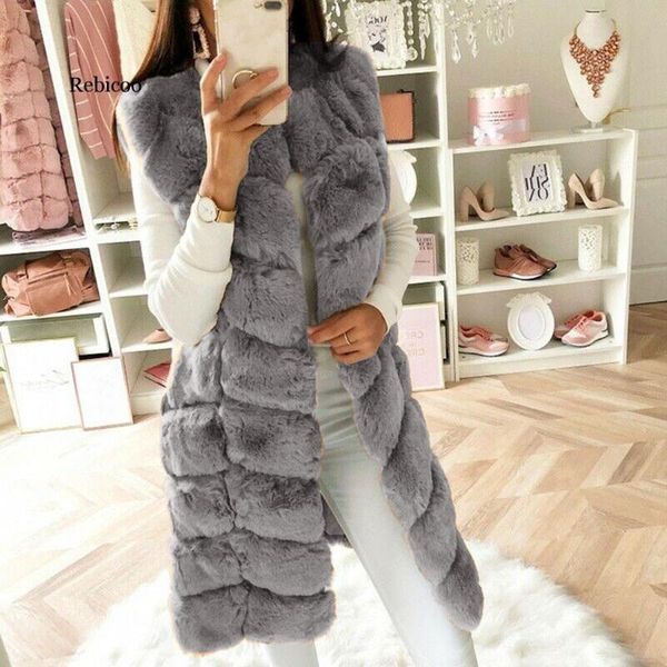 women's vests womens faux fur gilet vest sleeveless waistcoat body warmer jacket coat outwear woman warm fake coats female ladies, Black;white
women's vests womens faux fur gilet vest sleeveless waistcoat body warmer jacket coat outwear woman warm fake coats female ladies, Black;white