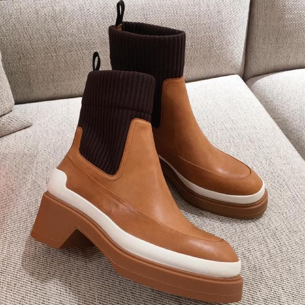 woman shoes fashion leather thick heel women boots high round toe quality desert riding1, Black
woman shoes fashion leather thick heel women boots high round toe quality desert riding1, Black