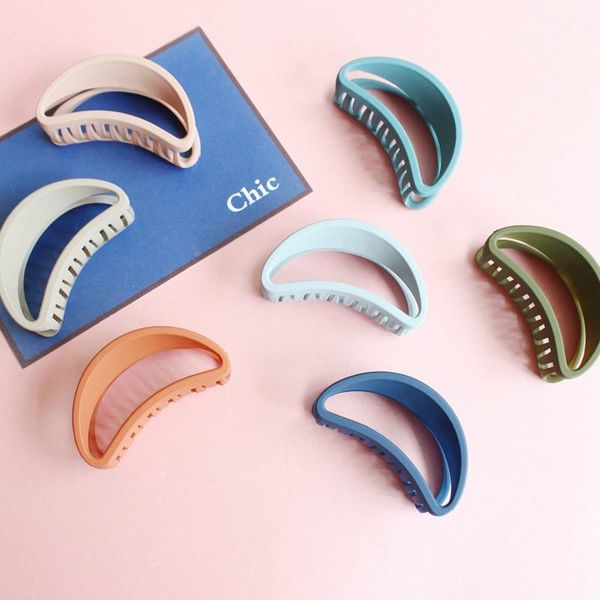 fashion simple versatile grip sanding texture hair catch half ponytail clip bath hairpin korean accessories1
fashion simple versatile grip sanding texture hair catch half ponytail clip bath hairpin korean accessories1