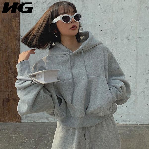 women's hoodies & sweatshirts hg solid pocket pullover hoodie women 2021 autumn casual fashion style temperament all match full sleeve, Black
women's hoodies & sweatshirts hg solid pocket pullover hoodie women 2021 autumn casual fashion style temperament all match full sleeve, Black