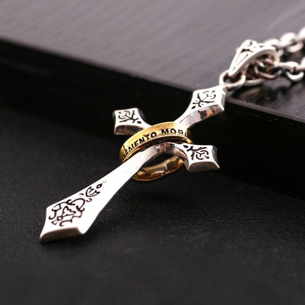 silve necklace men vintage cross pendant trendy men's personality for boyfriend exquisite jewelry accessory chains, Silver
silve necklace men vintage cross pendant trendy men's personality for boyfriend exquisite jewelry accessory chains, Silver