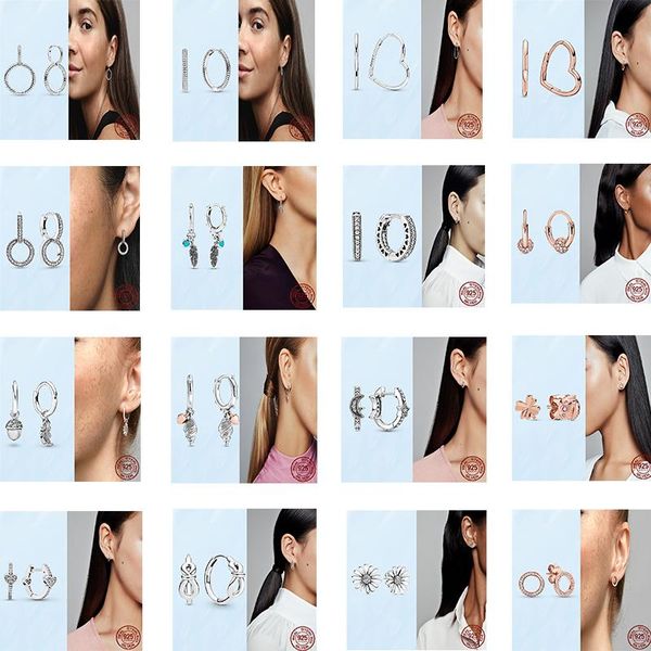 hoop & huggie 925 sterling silver earrings arete for women fit original fine jewelry joyas, Golden;silver
hoop & huggie 925 sterling silver earrings arete for women fit original fine jewelry joyas, Golden;silver