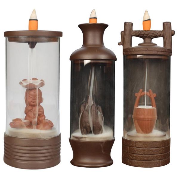 fragrance lamps cone censer auspicious dragon backflow incense burner glass cover ceramic crafts teahouse ornaments beautiful home decor
fragrance lamps cone censer auspicious dragon backflow incense burner glass cover ceramic crafts teahouse ornaments beautiful home decor