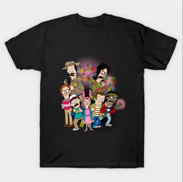 R1 Stranger Burgers Bob's Burgers Bob Tina Butt Parody Cartoon Black T-Shirt S6X, White;black
R1 Stranger Burgers Bob's Burgers Bob Tina Butt Parody Cartoon Black T-Shirt S6X, White;black