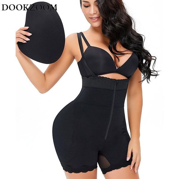 women's shapers bulifter zipper hooks shapewear waist full body shaper pad fake buttocks lingerie buhip enhancer shapwear bodysuit, Black;white
women's shapers bulifter zipper hooks shapewear waist full body shaper pad fake buttocks lingerie buhip enhancer shapwear bodysuit, Black;white