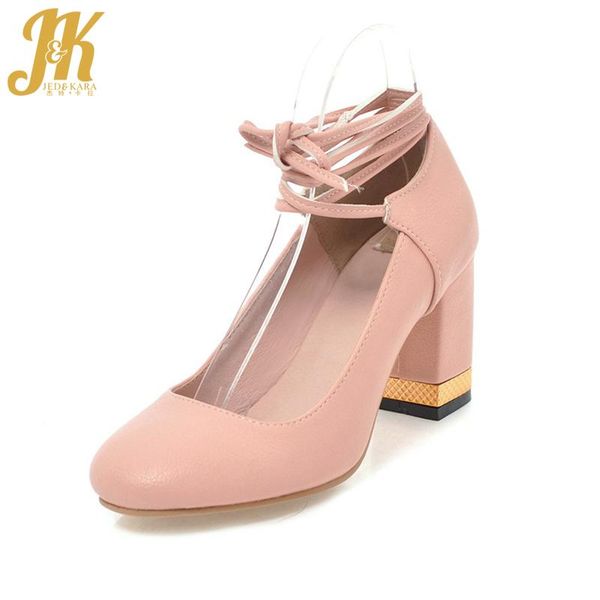dress shoes jk big size 43 woman high heels cross ankle strap ladies thick heeled pumps female fashion, Black
dress shoes jk big size 43 woman high heels cross ankle strap ladies thick heeled pumps female fashion, Black