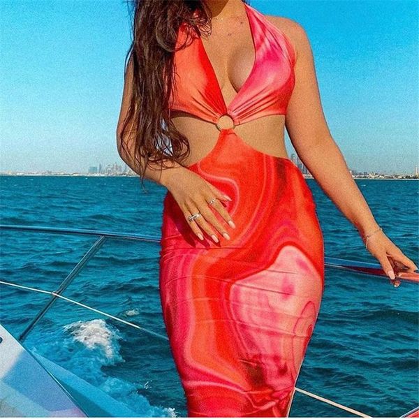 casual dresses elegant summer dress woman lace up hollow out backless split halter long lady chic beach holiday party robe, Black;gray
casual dresses elegant summer dress woman lace up hollow out backless split halter long lady chic beach holiday party robe, Black;gray