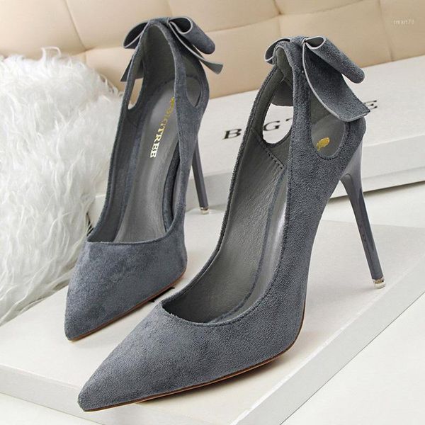 dress shoes bigtree suede bow high heels stiletto women pointed toe pumps office female1, Black
dress shoes bigtree suede bow high heels stiletto women pointed toe pumps office female1, Black
