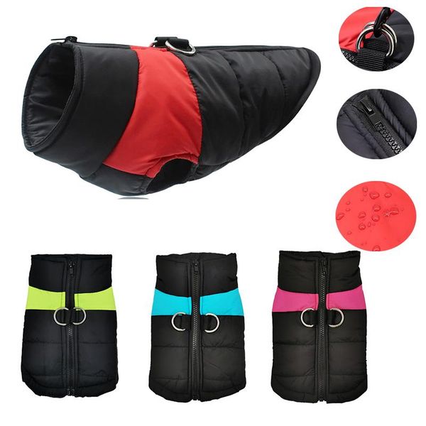 dog apparel winter warm clothes waterproof pet with harnes vest zipper jacket coat for small medium large dogs pug chihuahua labrador
dog apparel winter warm clothes waterproof pet with harnes vest zipper jacket coat for small medium large dogs pug chihuahua labrador