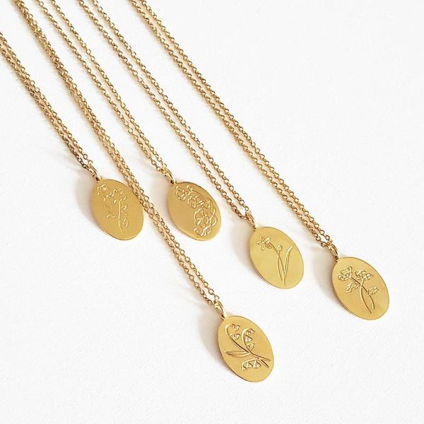 amaiyllis 18k gold birth flower necklaces pendants handmade birthday month gift for mom sister friend floral chains, Silver
amaiyllis 18k gold birth flower necklaces pendants handmade birthday month gift for mom sister friend floral chains, Silver